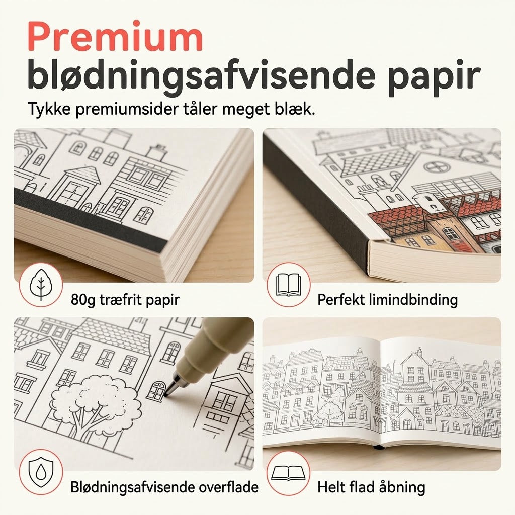 Minimalistisk Tændstikmand Malebog